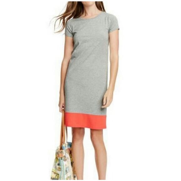 Boden T Shirt Dress Coralie Colorblock Jersey Tee - Picture 1 of 9